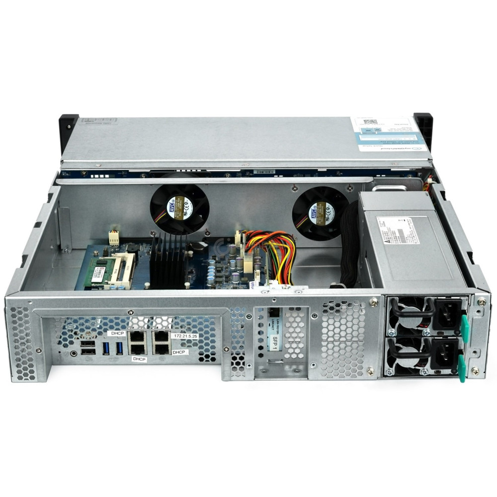 QNAP TS-863U-RP NAS SERVER 8 BAY LFF SATA 24TB